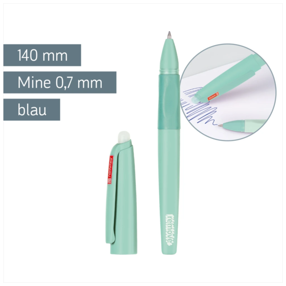 Gelschreiber „REMOVE“ Colour Code radierbar | breit, 0,7 mm, mint