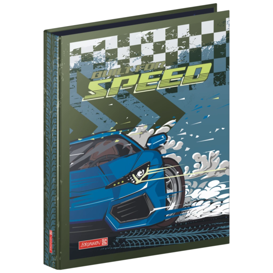 Ringbuch Fast Wheels | A4, 2 Ringe, Füllhöhe: 20 mm
