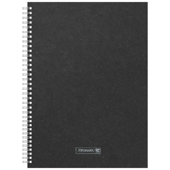 Notizbuch Premium Wire | A4, punktiert, schwarz