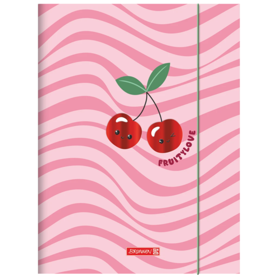 Sammelmappe Fruity Love für A3 | A3, Füllhöhe: 10 mm, rosa/rot
