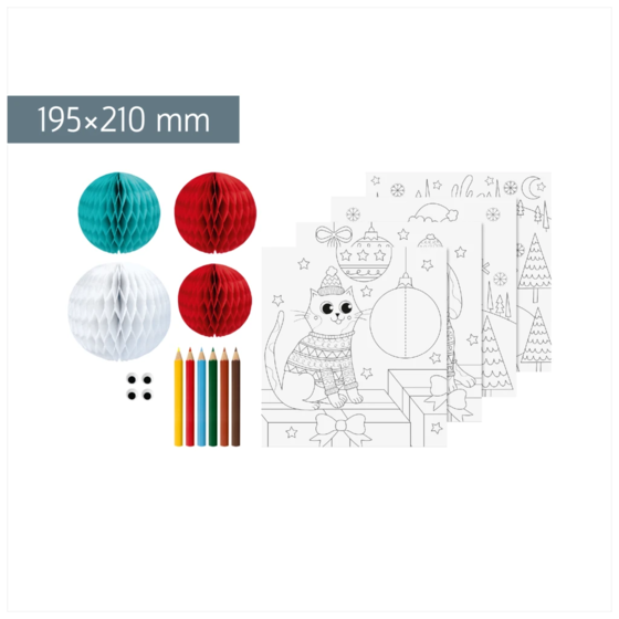 3D-Mal-Set „Winter“ | 195×210 mm