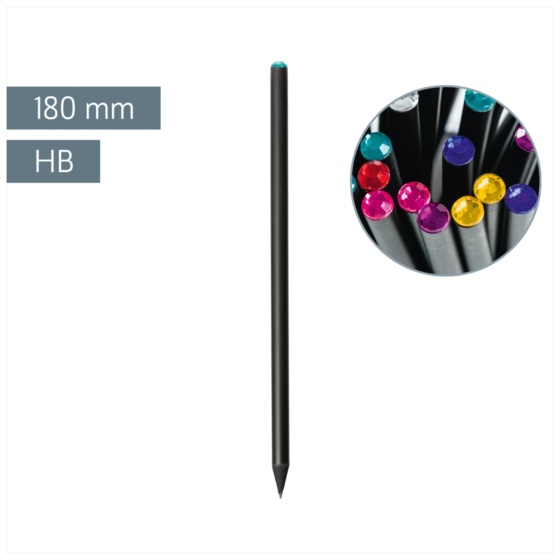 Bleistift „Brillant“ | HB, rund, sortiert
