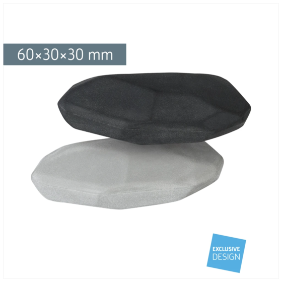 Radiergummi „Obsidian“ 3D | sortiert