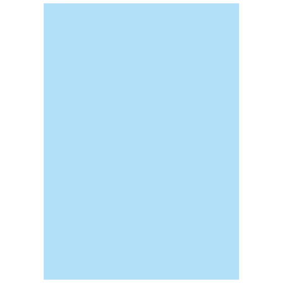 Multifunktionspapier Universalpapier | A4, 80 g/m², hellblau, 50 Blatt