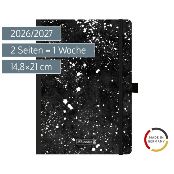 Schülerkalender 2026/2027 „Splash“ | A5, Karton