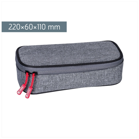 Schlampermäppchen „Stone“ | 1 Klappe(n), black