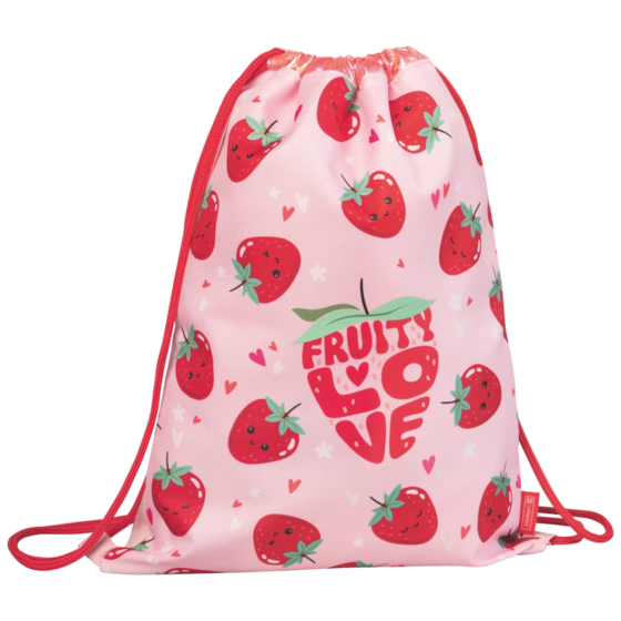 Sportbeutel Fruity Love | rosa/rot