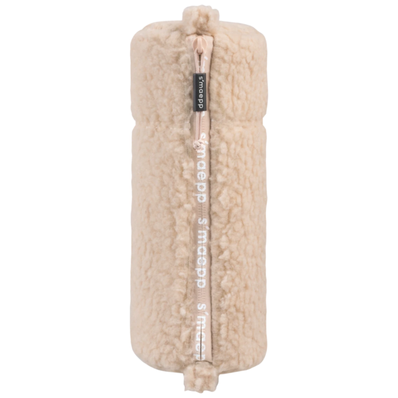 Schlampermäppchen s'maepp M „Plüsch“ | beige