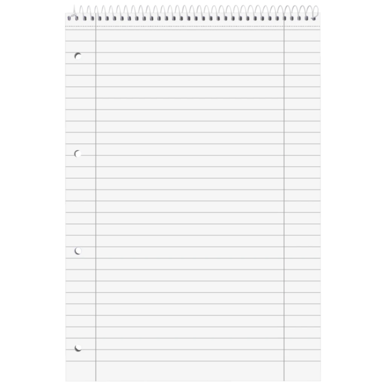 Collegeblock Student Spirale oben | A4, Lineatur 27, 80 Blatt, blau