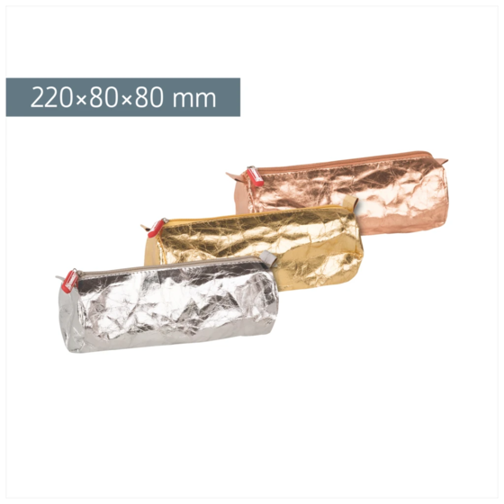 Schlampermäppchen Metallic | sortiert