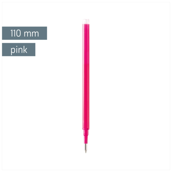 Ersatzmine „REMOVE“ Colour Code radierbar | breit, 0,7 mm, pink