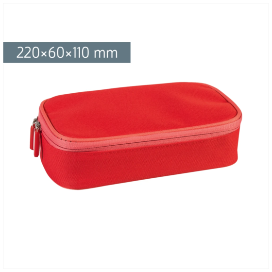 Schlampermäppchen Colour Code | 1 Klappe(n), red