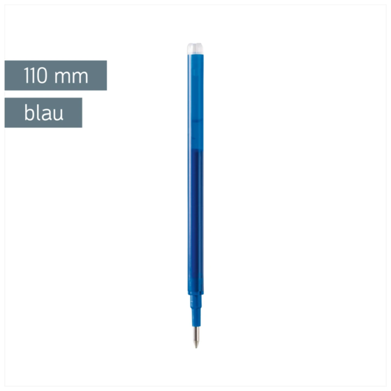 Ersatzmine „REMOVE“ Colour Code radierbar | breit, 0,7 mm, azur