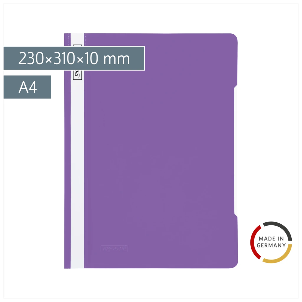 Schnellhefter | A4, Füllhöhe: 10 mm, violett