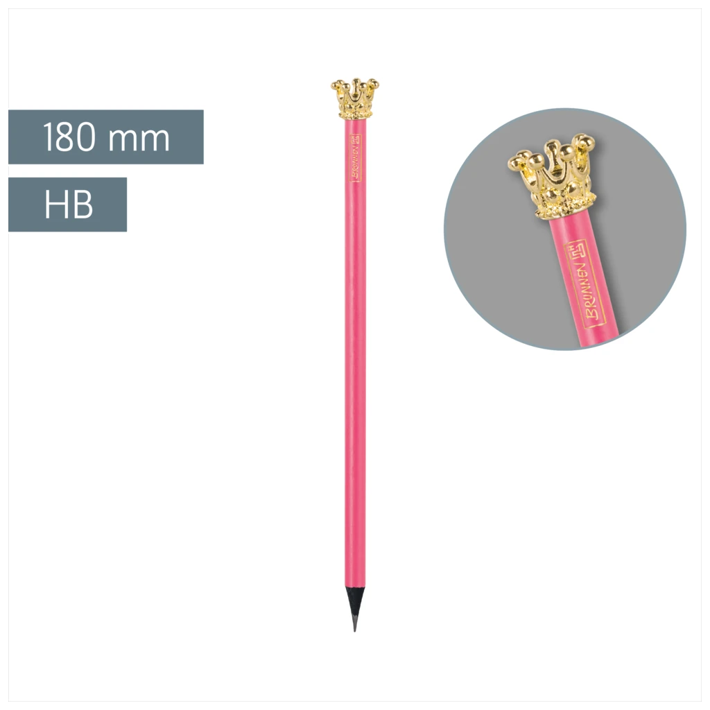 Bleistift „Krone“ Colour Code | HB, rund, tulip