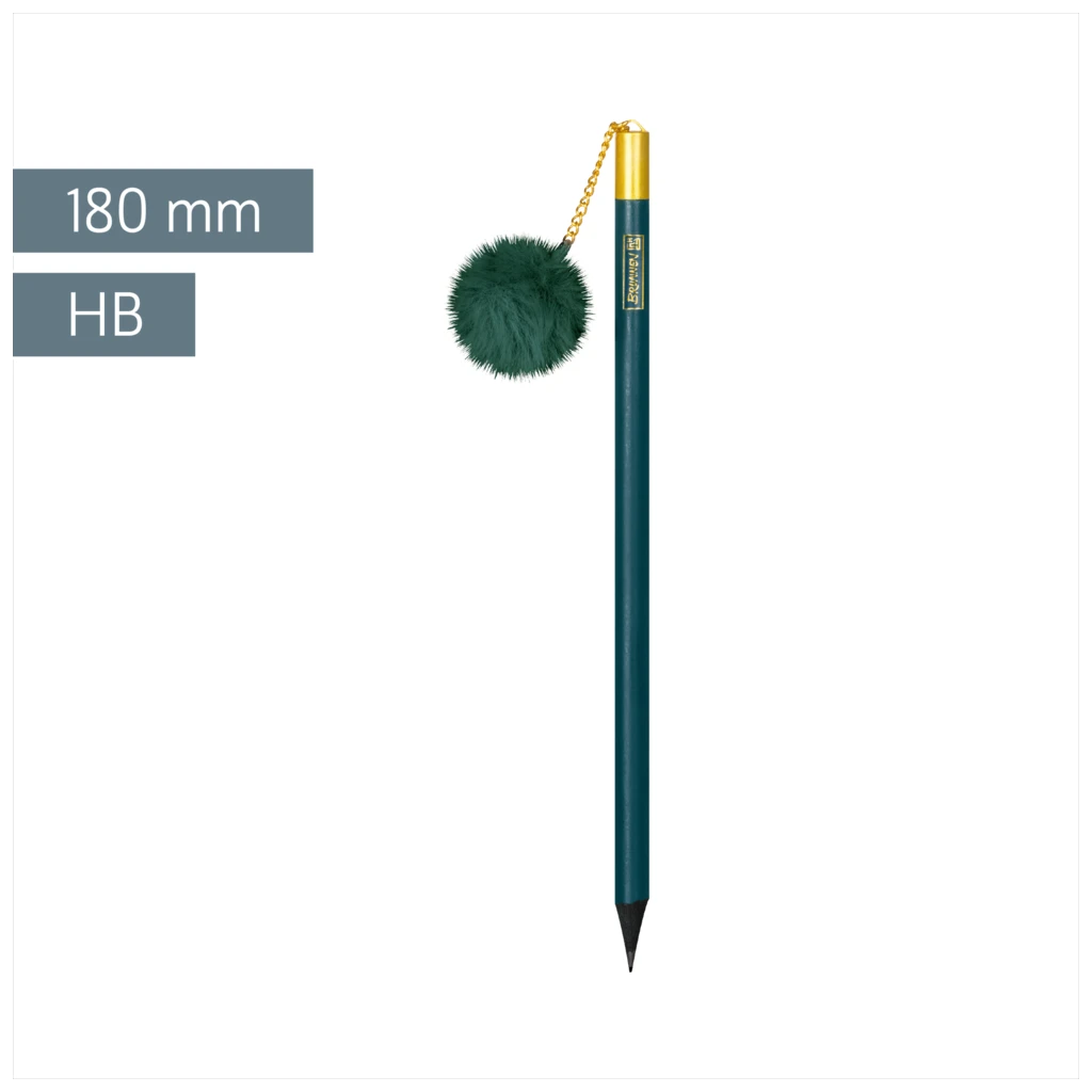 Bleistift „Bommel“ Colour Code | HB, rund, denim