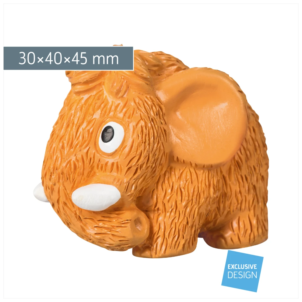 Radiergummi „Mammut“ 3D | braun