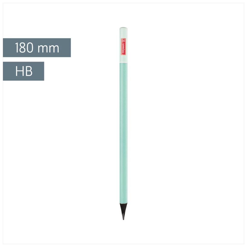 Bleistift Colour Code | HB, ergonomische 3-Kant-Form, mint