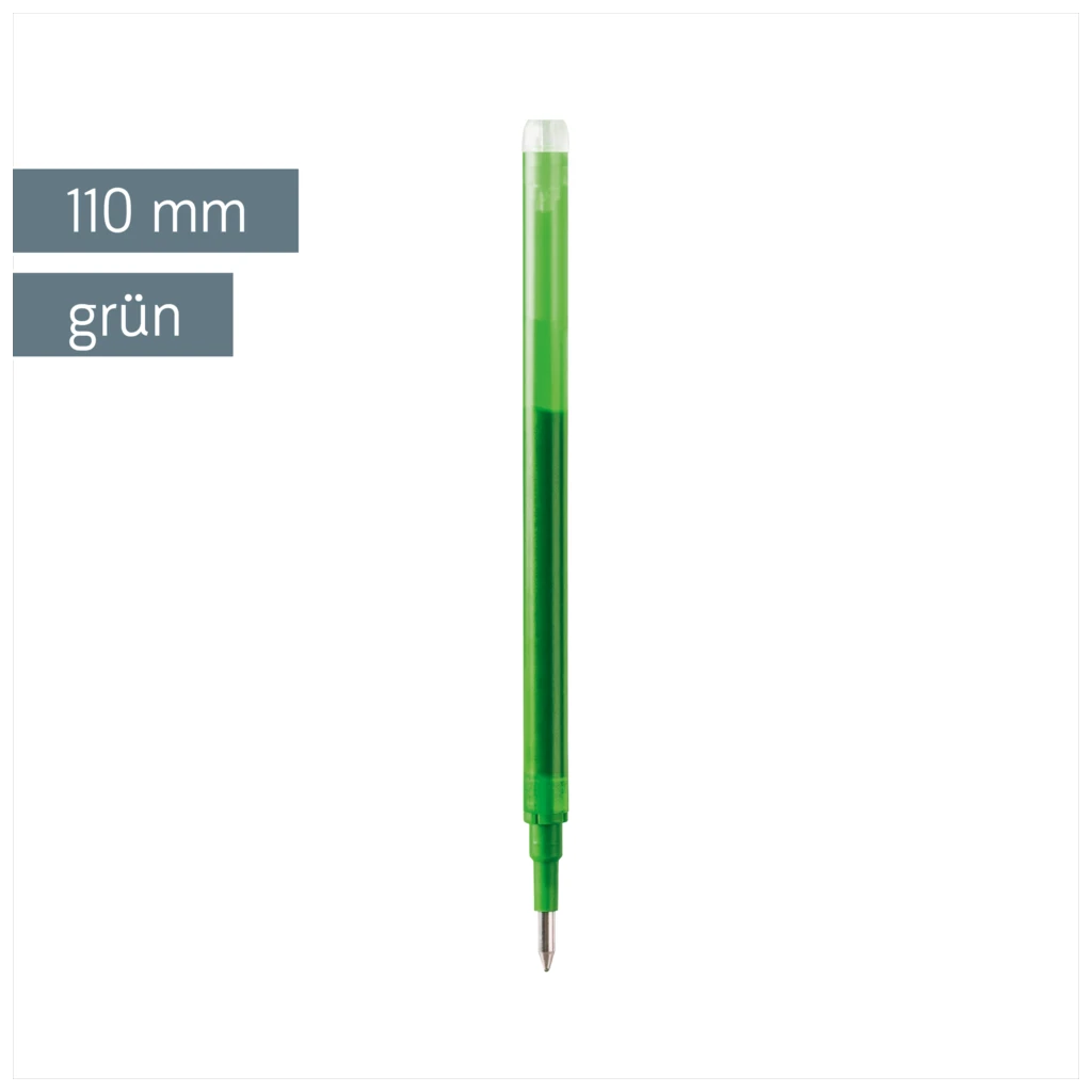 Ersatzmine „REMOVE“ Colour Code radierbar | breit, 0,7 mm, kiwi