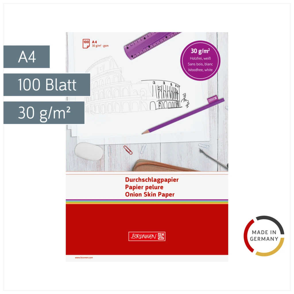 Durchschlagpapier | A4, 100 Blatt