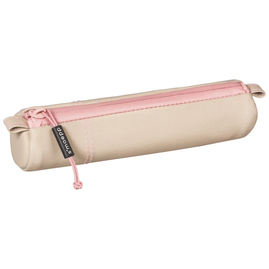Schlampermäppchen s'maepp S „Jungle Vibes“ | creme/rosa
