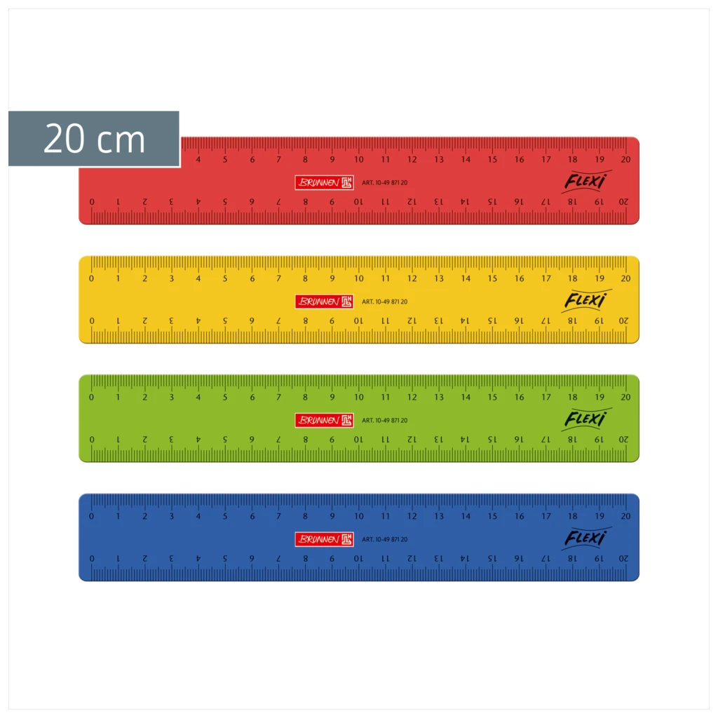 Flexi-Lineal | 20 cm, sortiert