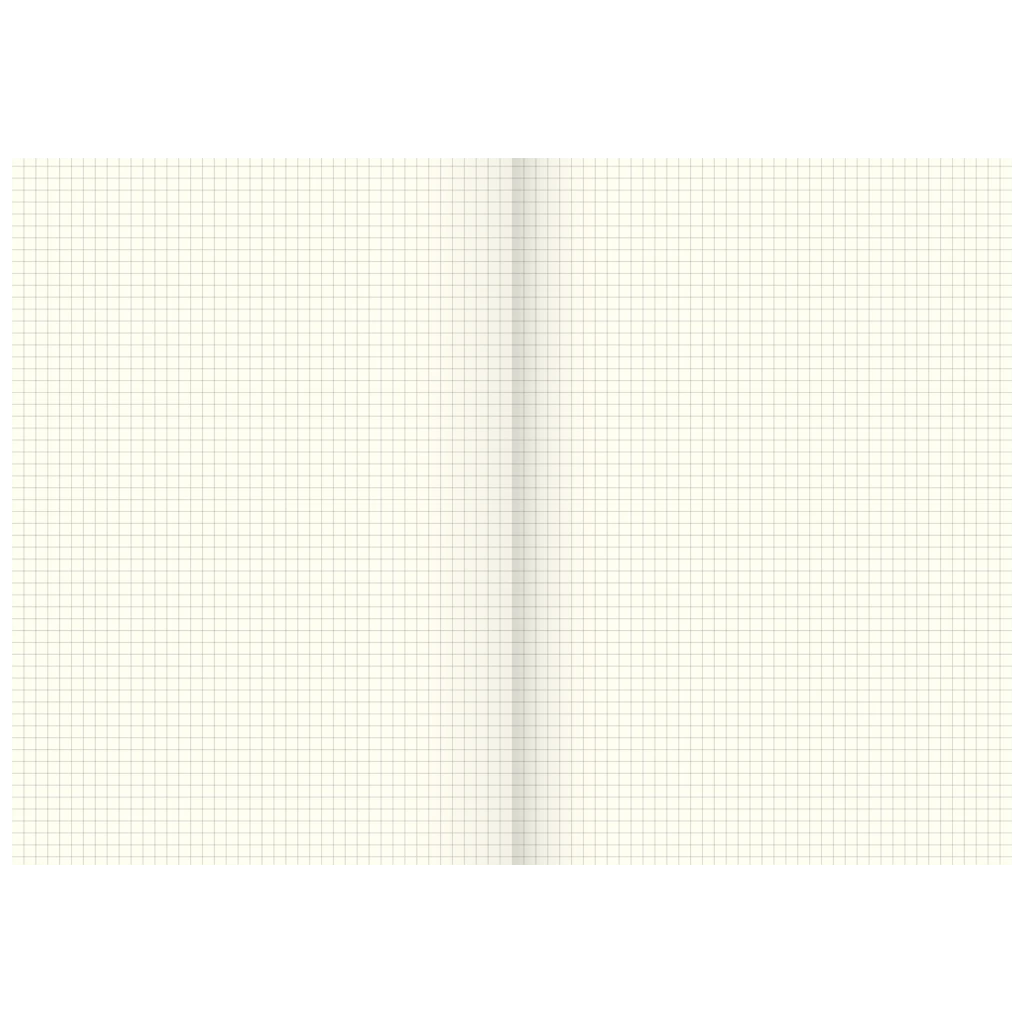 Geschäftsbuch | A4, 80 Seiten, kariert, Karton, magenta/hellblau