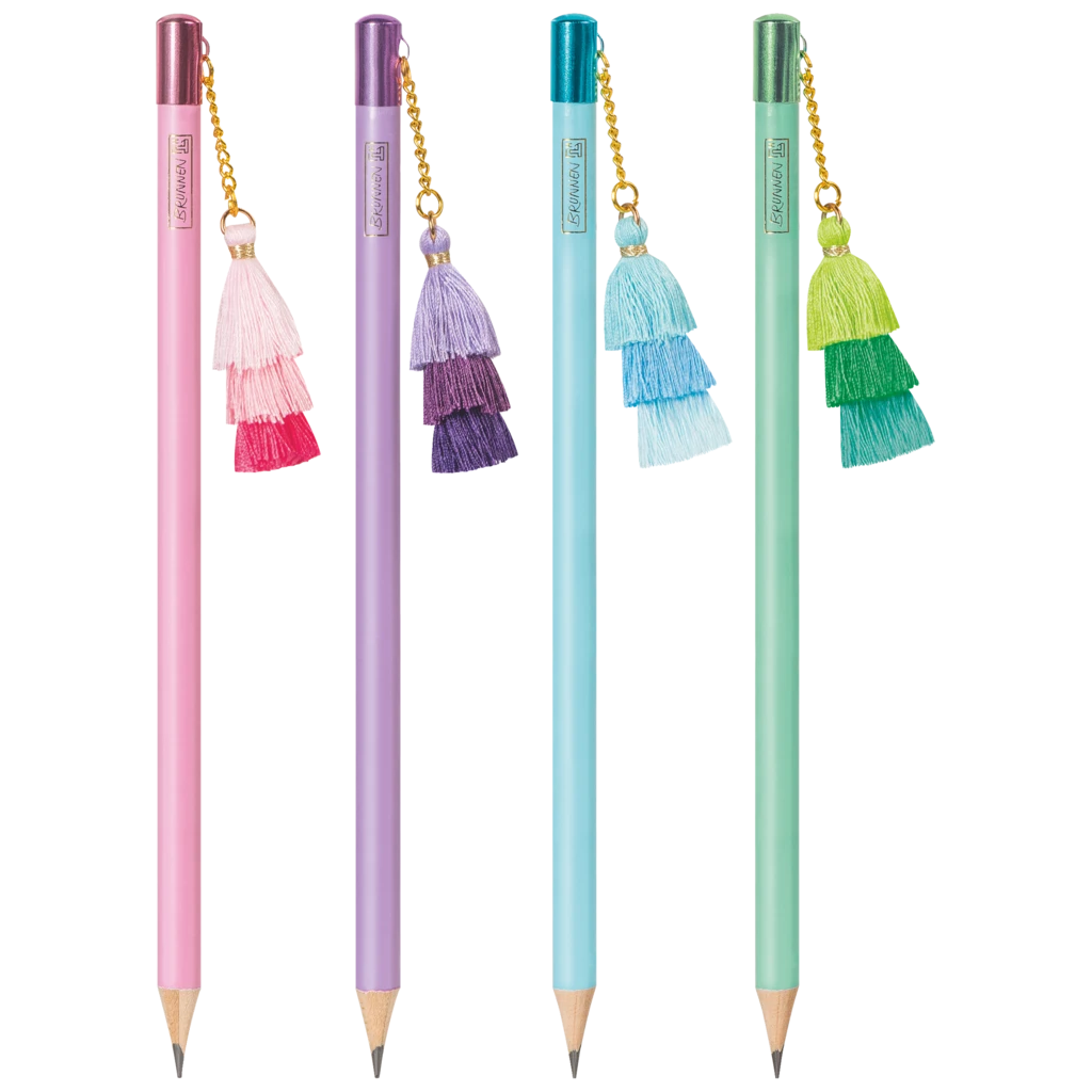 Bleistift „Tassel“ | HB, rund, sortiert