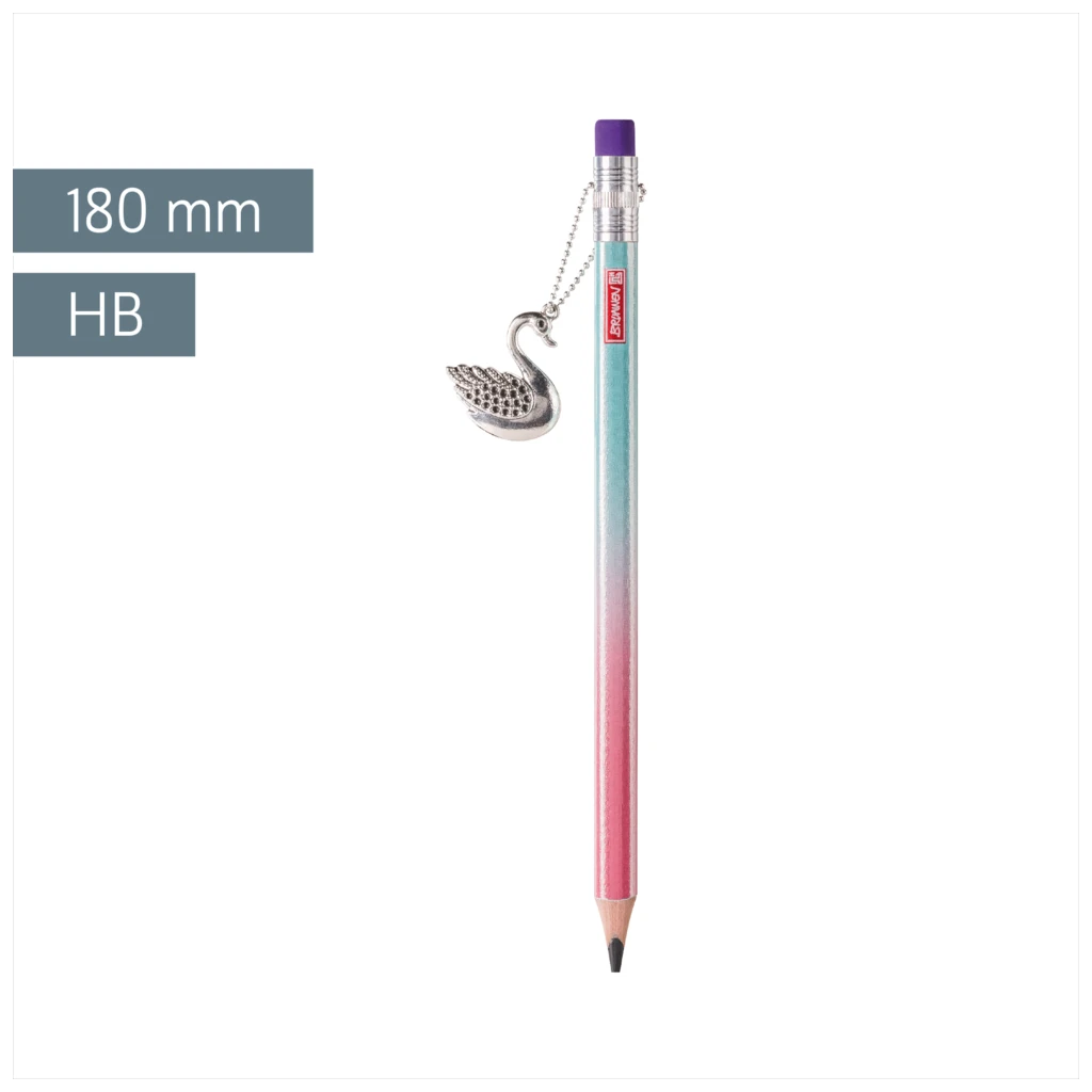 Dicker Bleistift Unicorn Princess | HB, Dreikantform