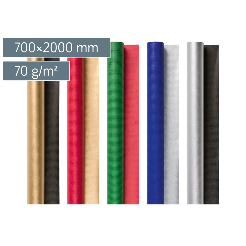 Einschlagpapier | 70×200 cm, 70 g/m², sortiert