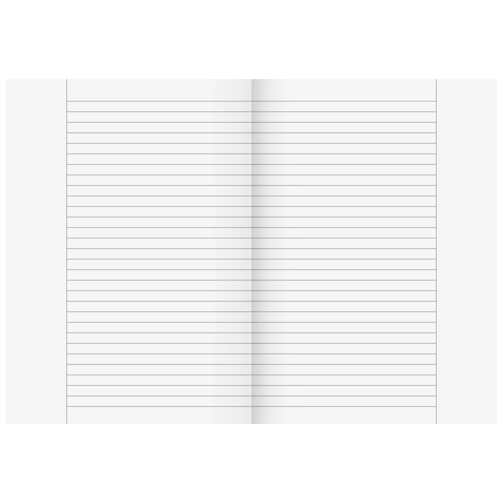 Oberschulheft | A4, Lineatur 25, 20 Blatt, schwarz