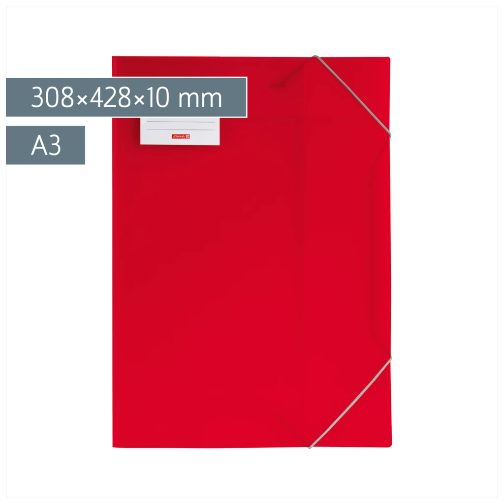 Sammelmappe FACT!pp | A3, Füllhöhe: 10 mm, red