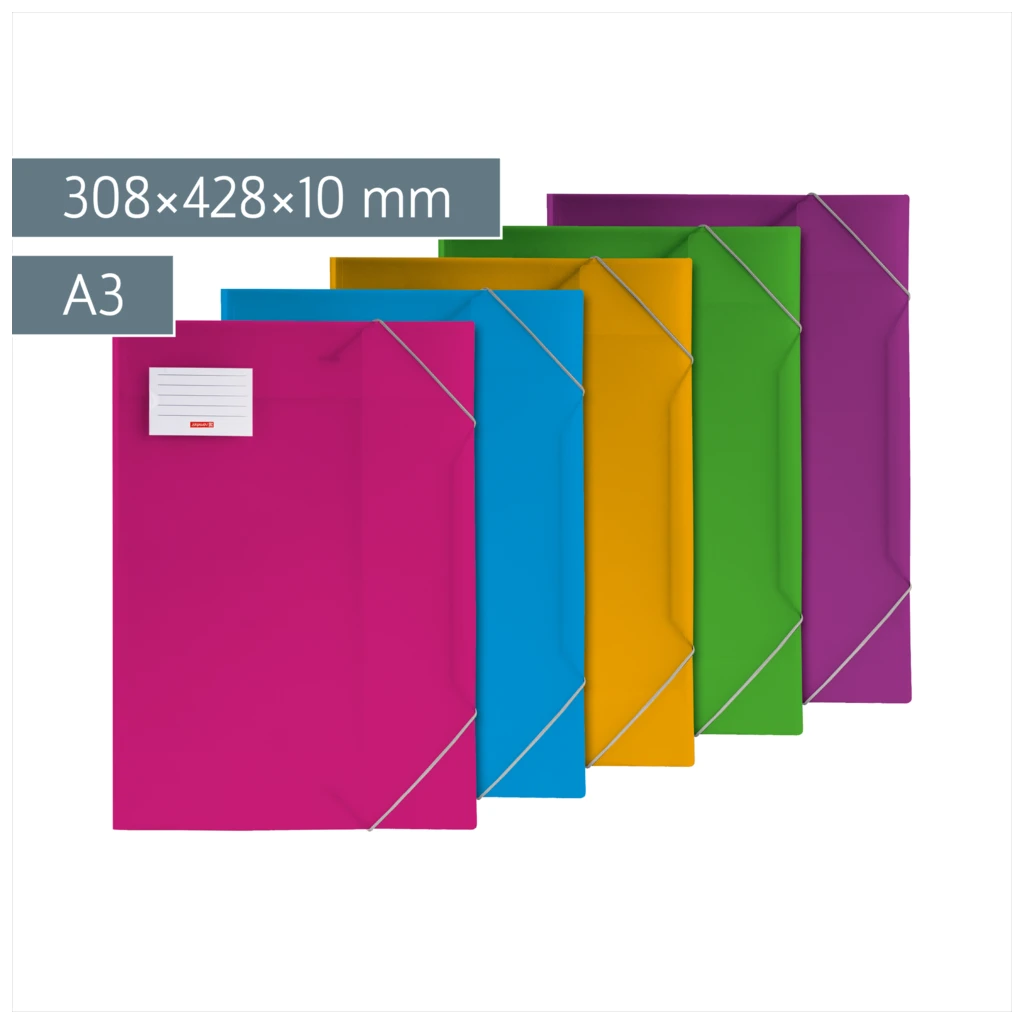 Sammelmappe FACT!pp | A3, Füllhöhe: 10 mm, sortiert