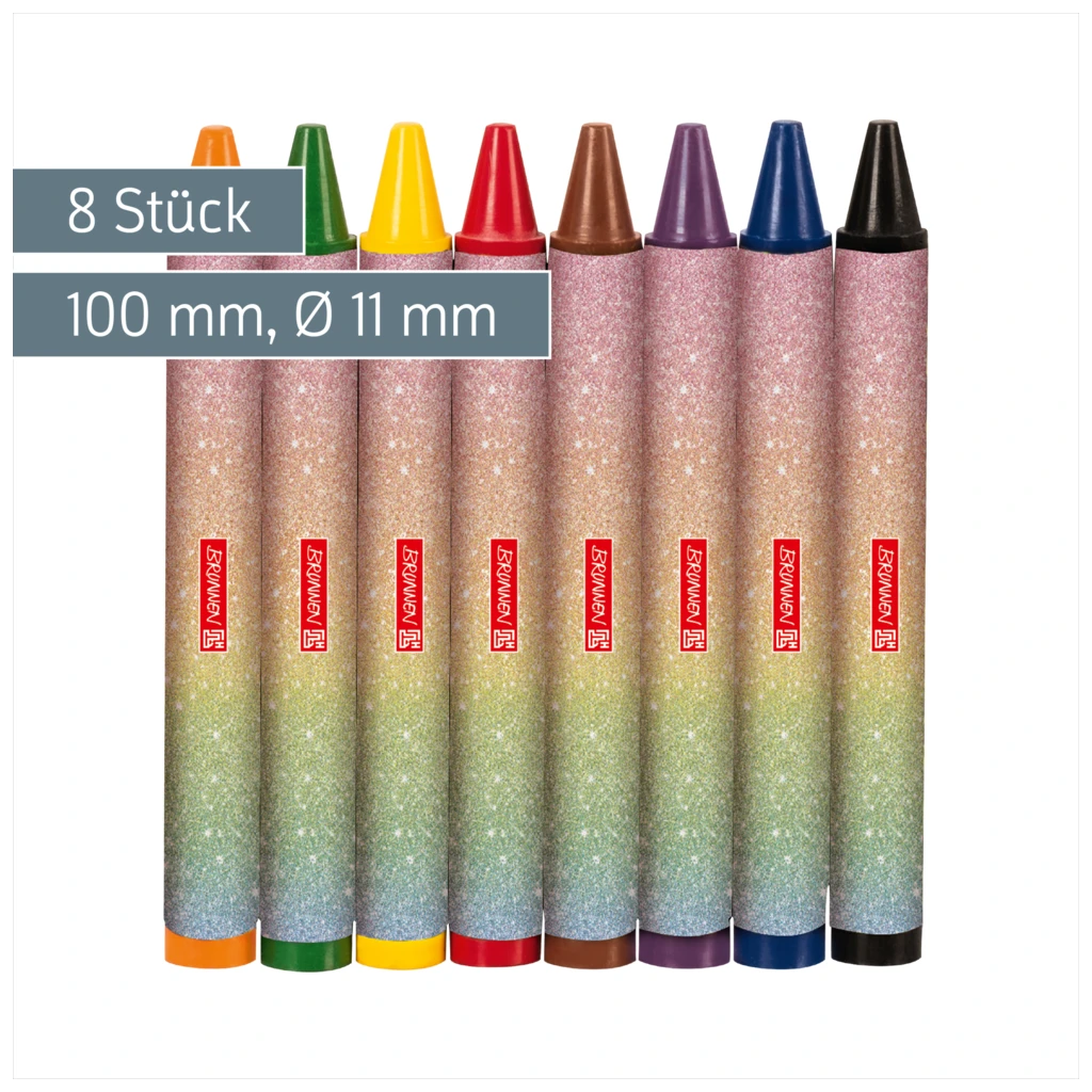 Wachsmalstifte-Set Magic Rainbow | 8 Stück
