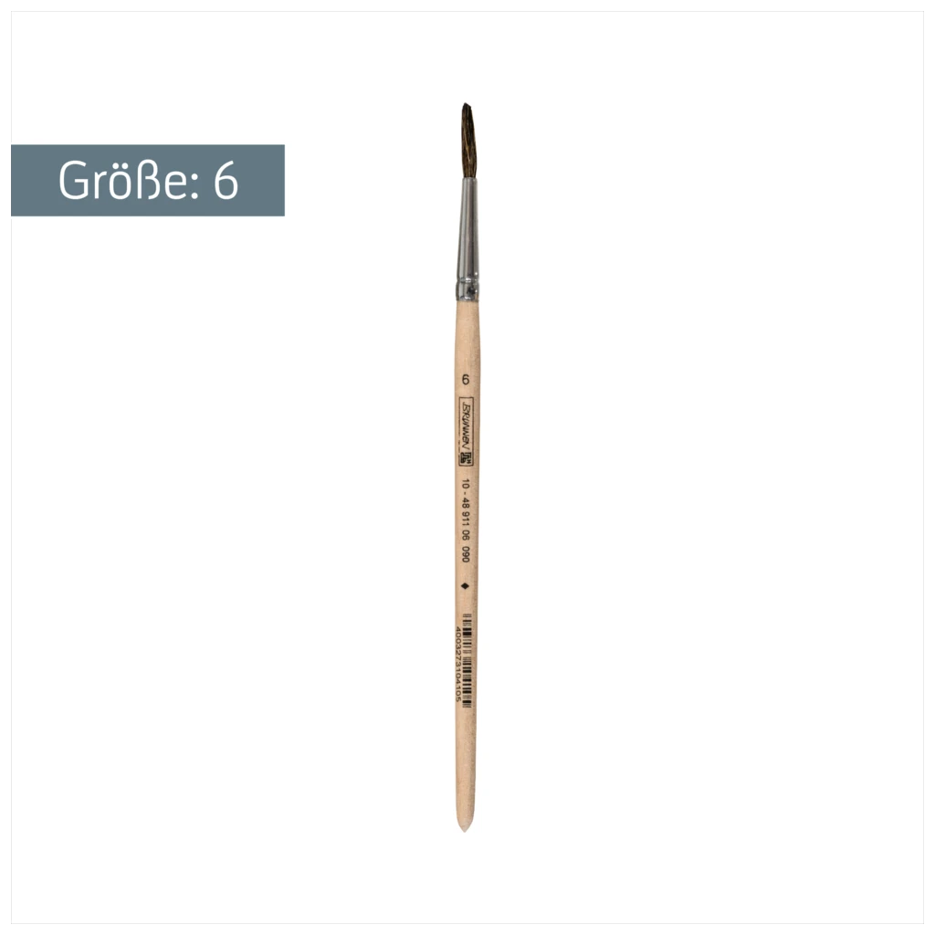 Feinhaarpinsel | Größe: 6