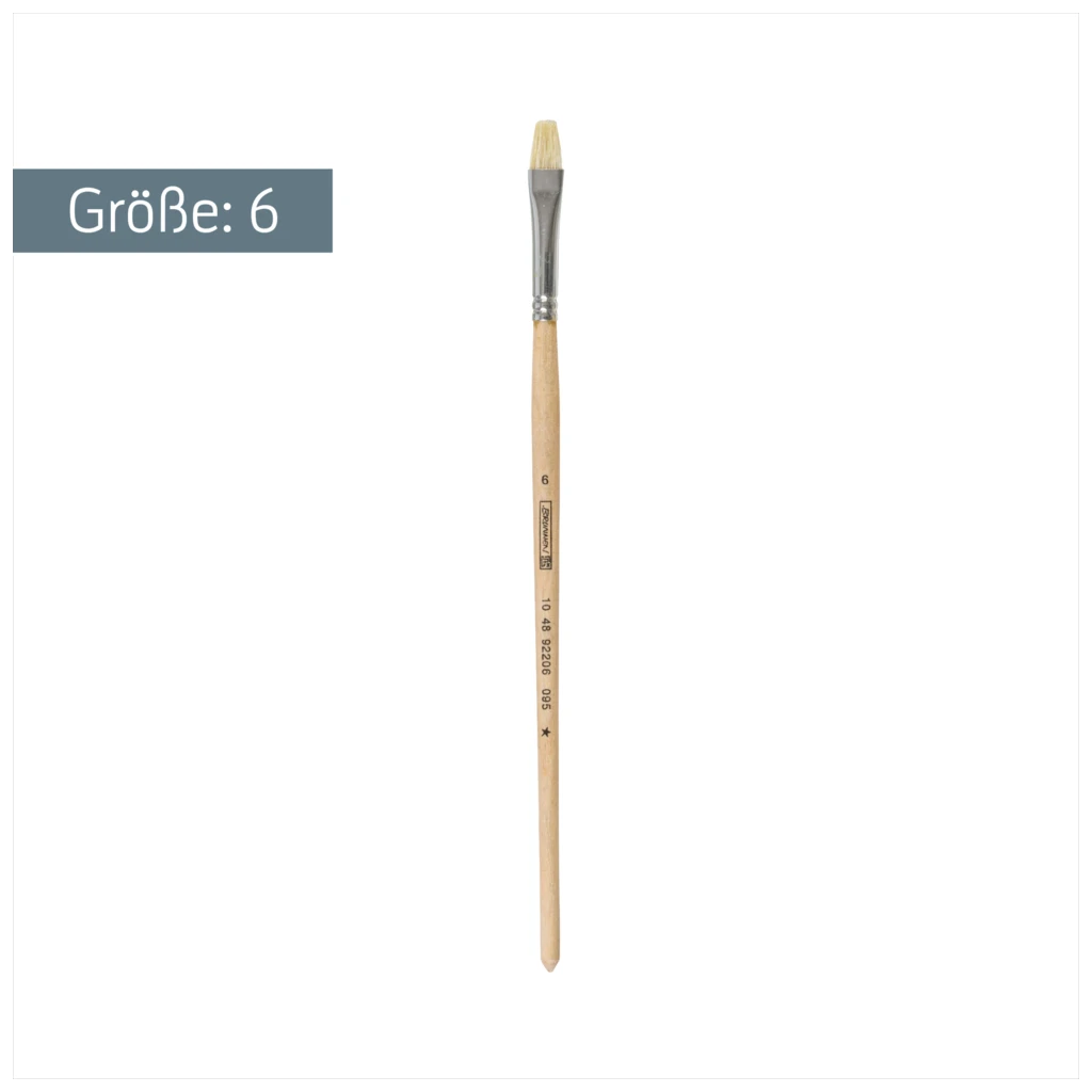 Borstenpinsel | Größe: 6