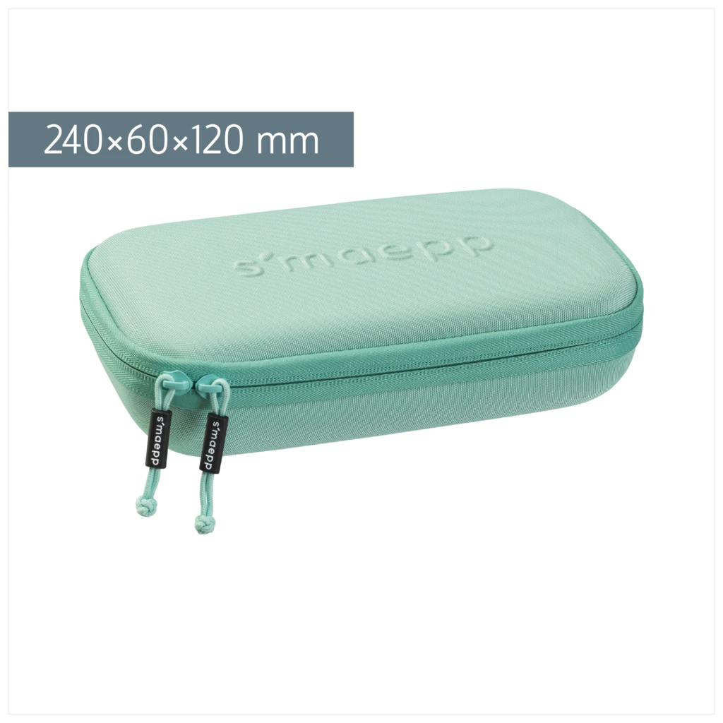 Schlampermäppchen s'maepp XL Hardcase Colour Code | 1 Klappe(n), mint