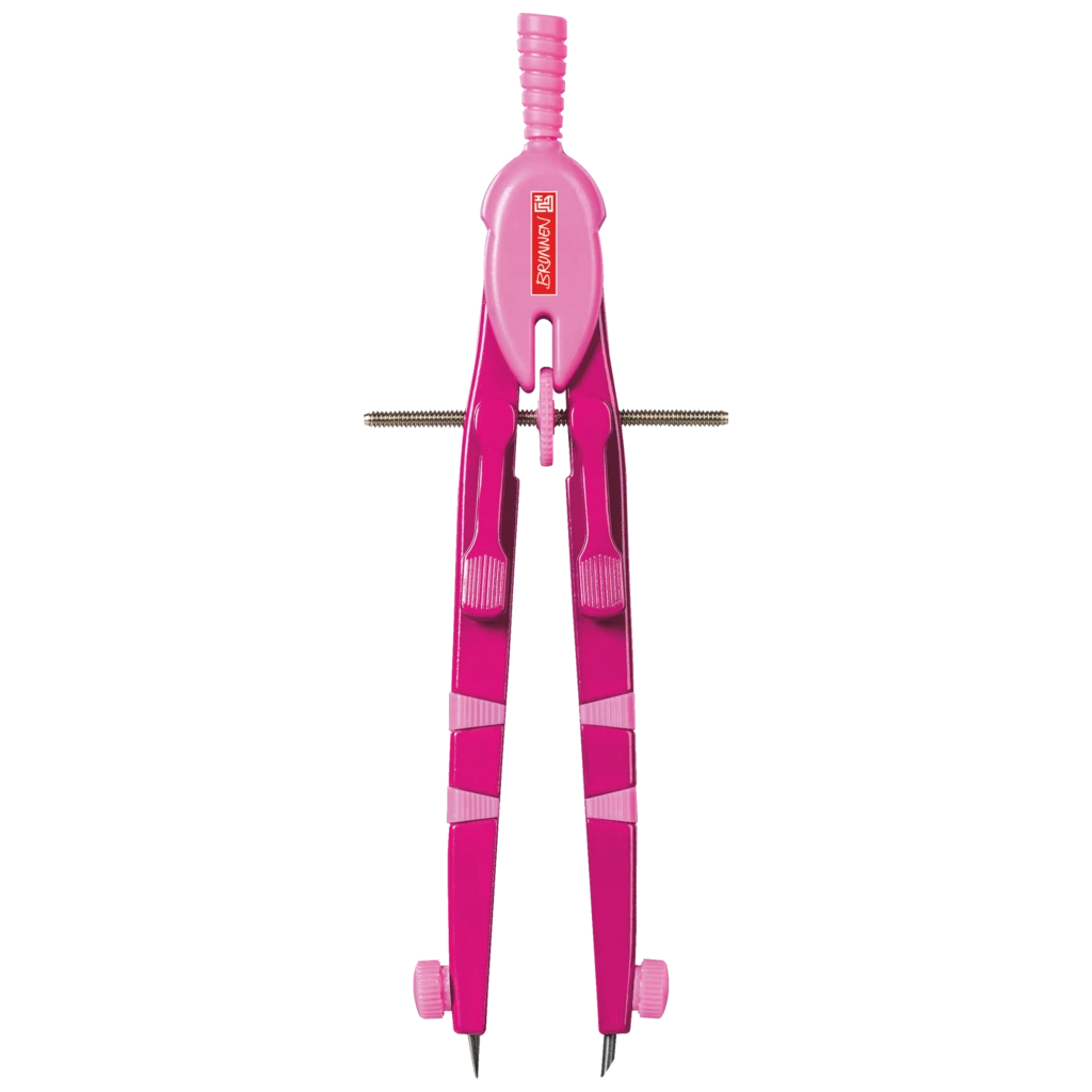 Schnellverstellzirkel Peak 4 Colour Code, für Kreise bis Ø 370 mm, pink