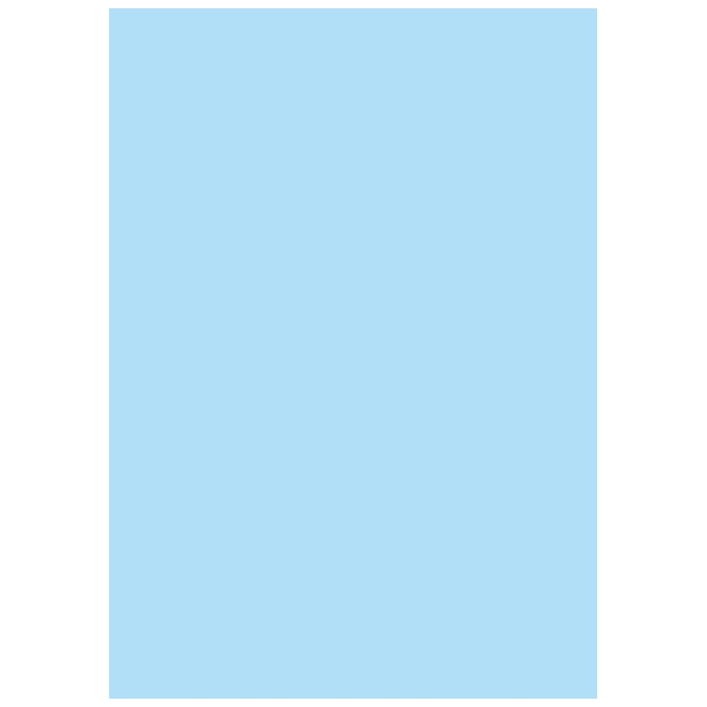 Multifunktionspapier Universalpapier | A4, 160 g/m², hellblau, 25 Blatt