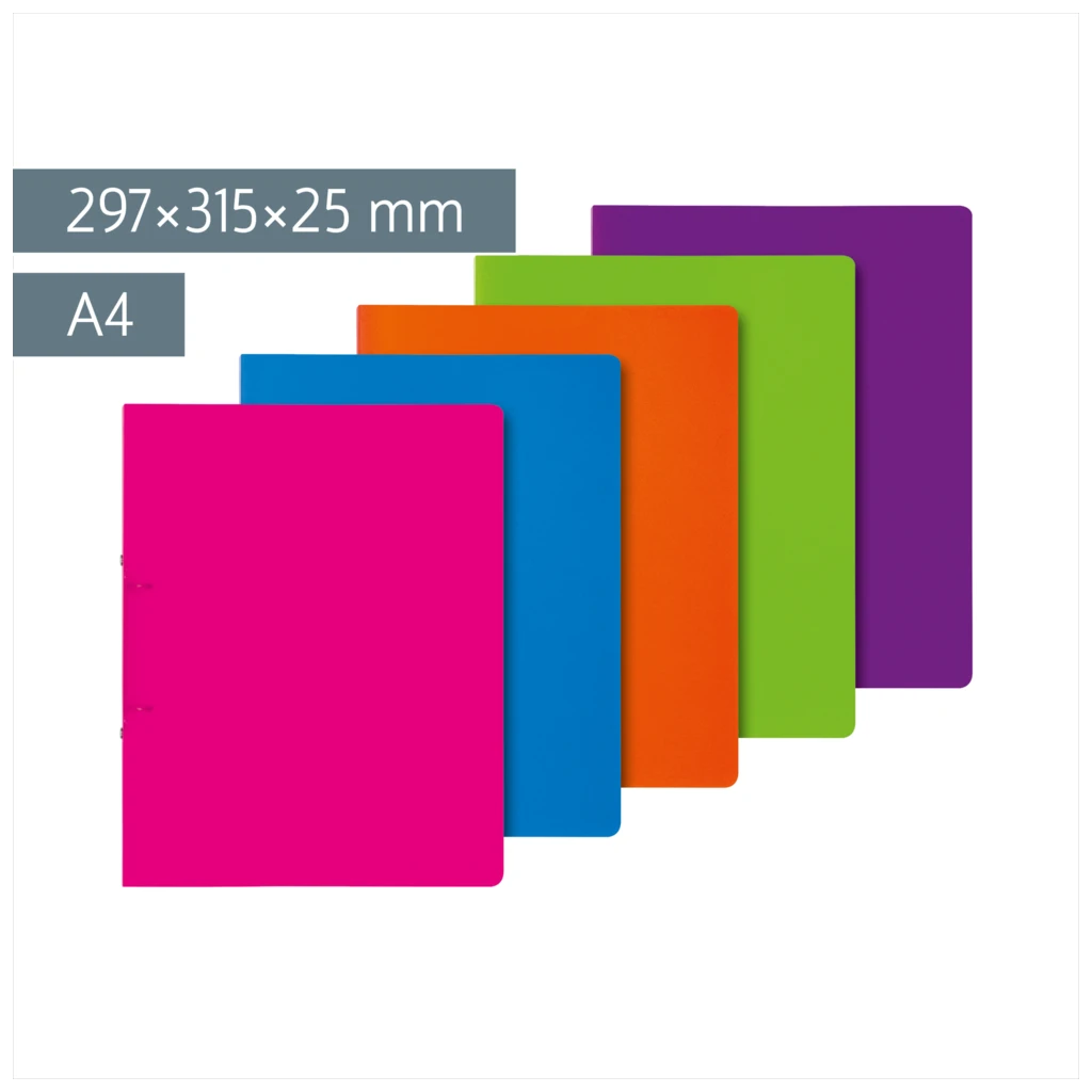 Ringbuch FACT!pp | A4, 2 Ringe, Füllhöhe: 25 mm, sortiert