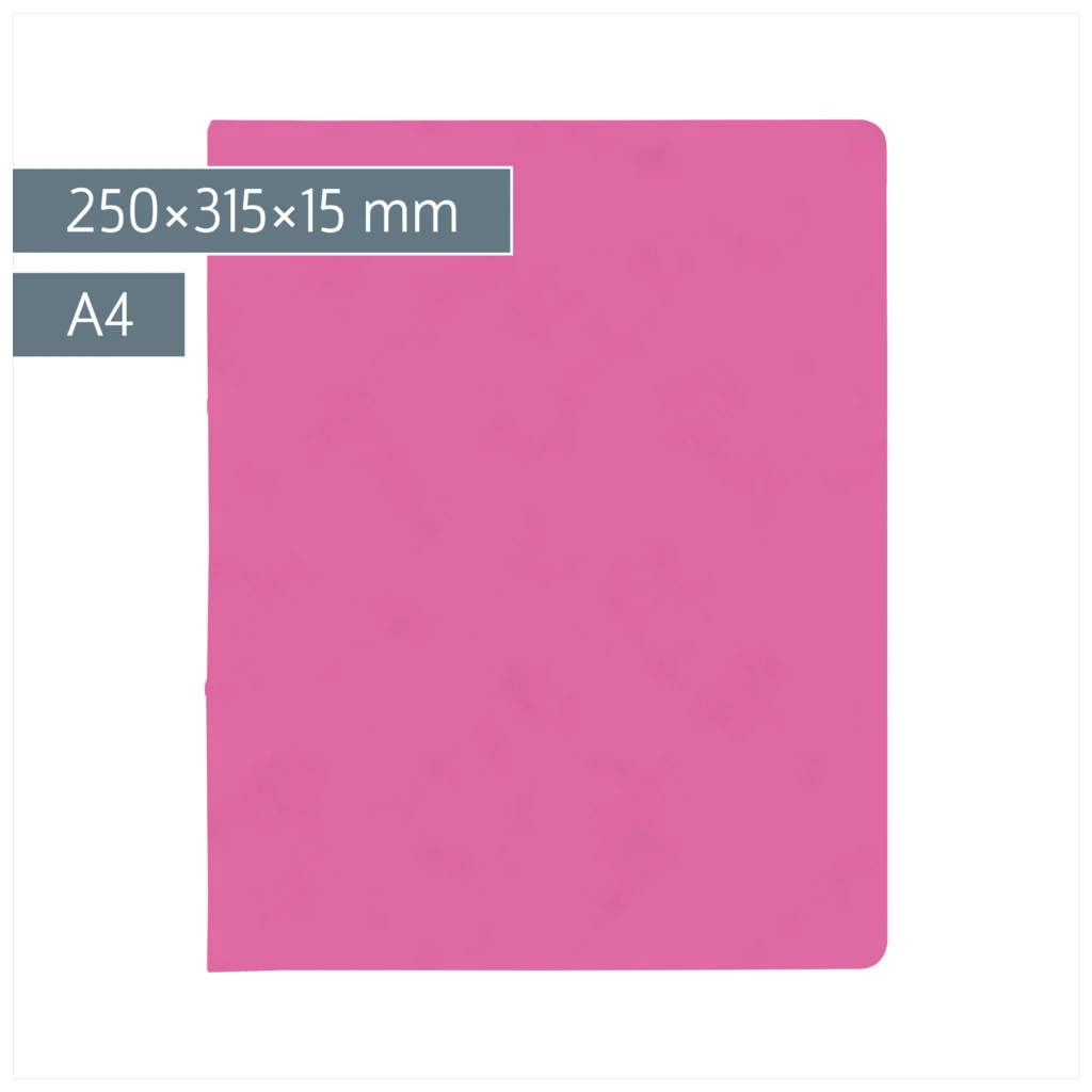 Ringbuch FACT!plus | A4, 2 Ringe, Füllhöhe: 15 mm, pink