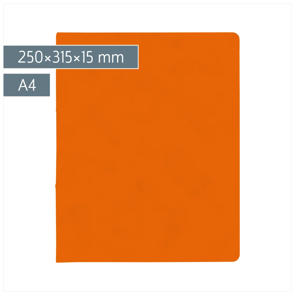 Ringbuch FACT!plus | A4, 2 Ringe, Füllhöhe: 15 mm, orange