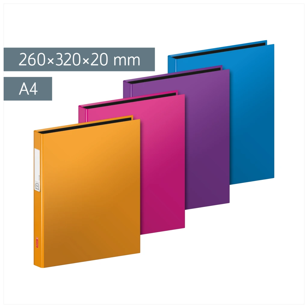 Ringbuch „Trend“ | A4, 4 Ringe, Füllhöhe: 20 mm, sortiert