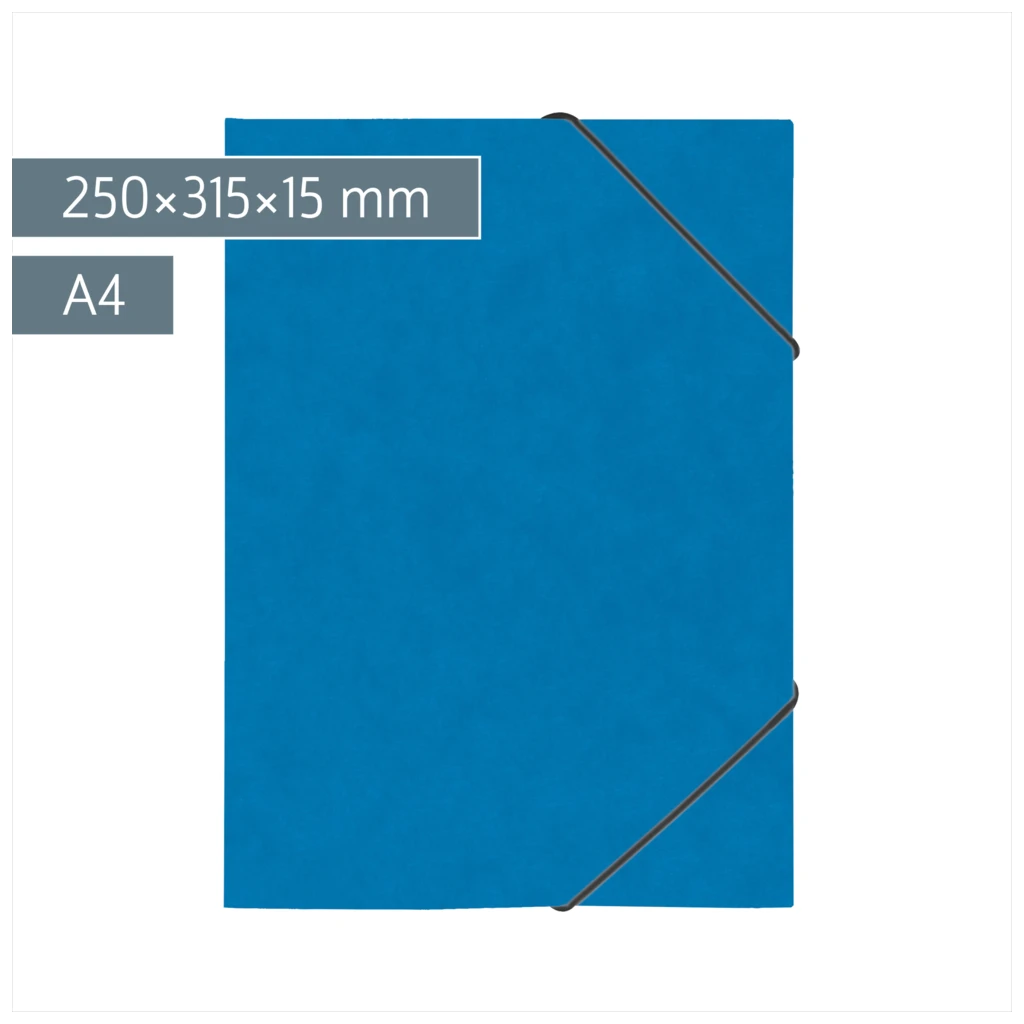 Ringbuch FACT!plus | A4, 2 Ringe, Füllhöhe: 15 mm, blau