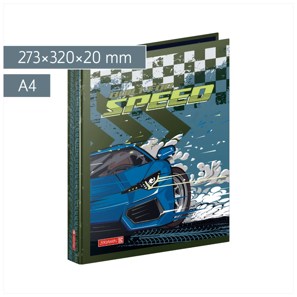 Ringbuch Fast Wheels | A4, 2 Ringe, Füllhöhe: 20 mm