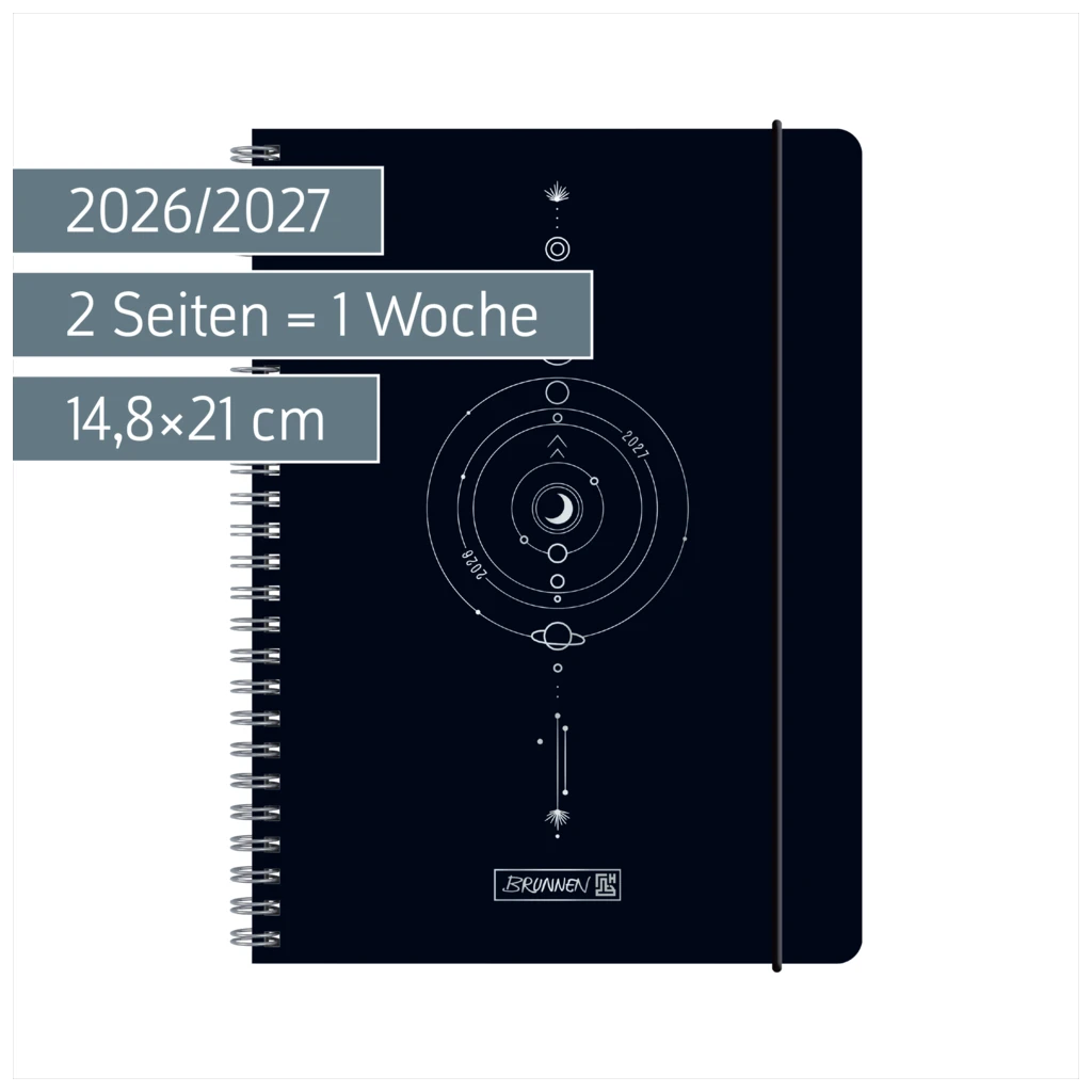 Schülerkalender 2026/2027 „Stars“ | A5, Kunststoff