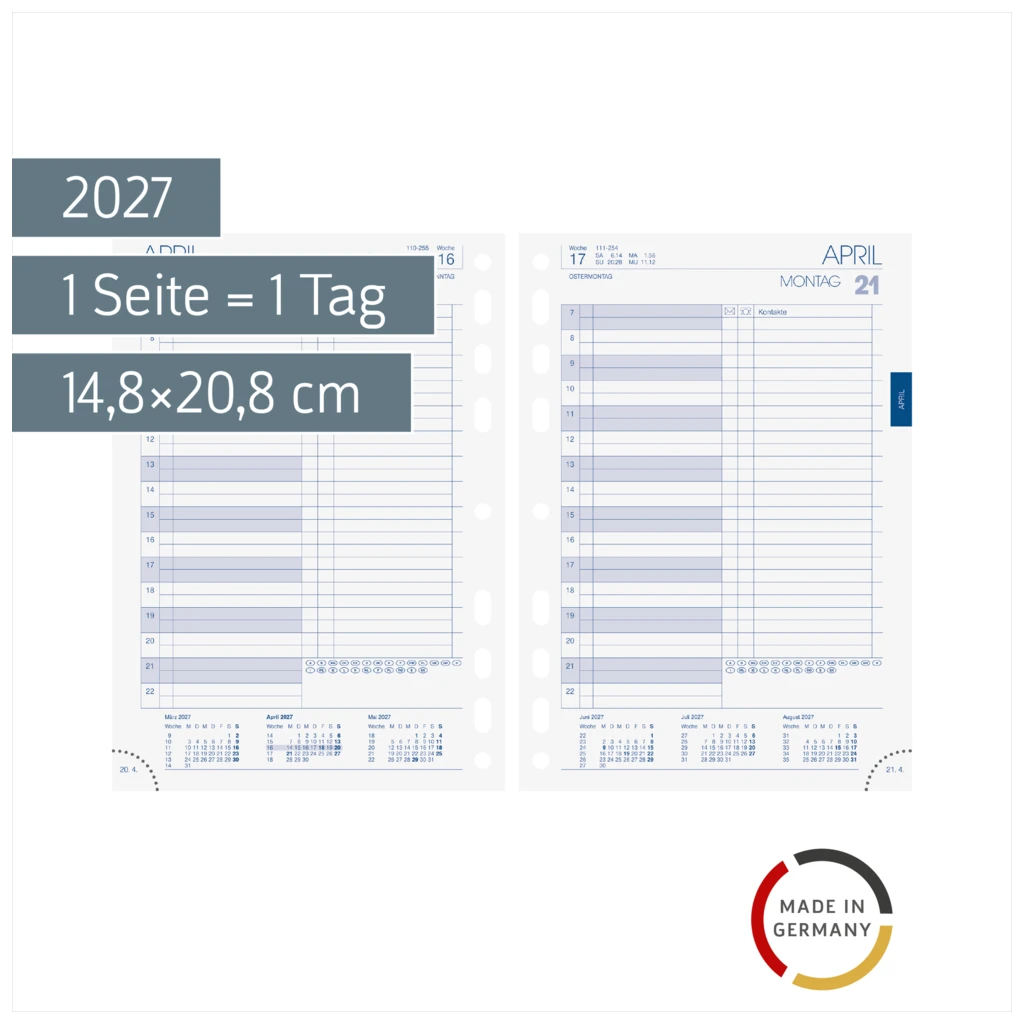 Tageskalendarium BUSINESS 2027 | A5