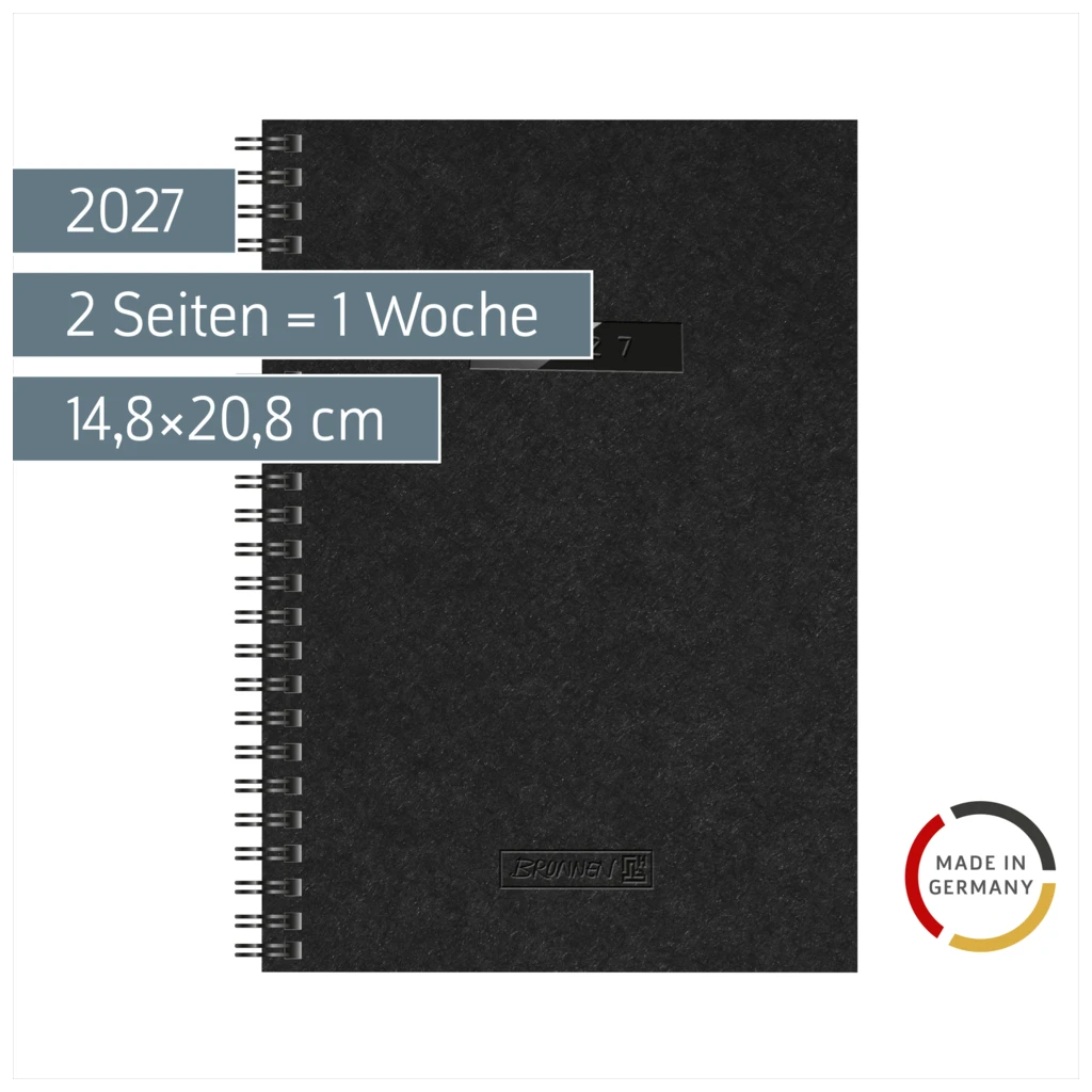 Buchkalender Mod. 796 2027 „Suburb Streets“ | A5, Karton