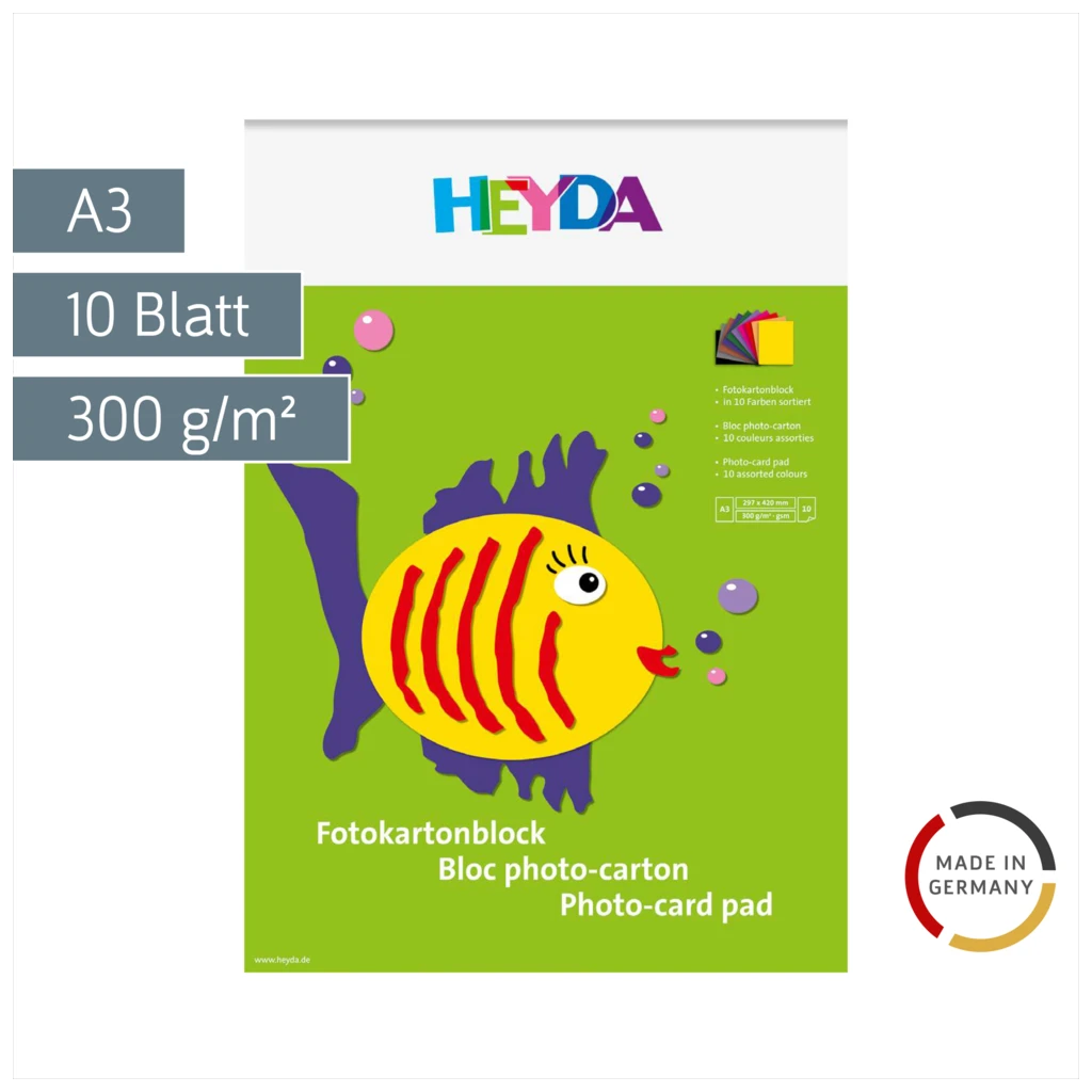 Fotokarton-Block | A3, 10 Blatt