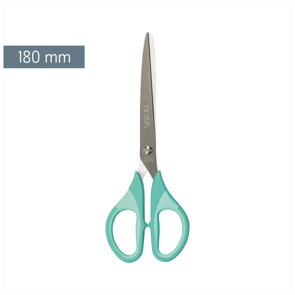 Büroschere Soft-Touch Colour Code | spitz, 180 mm, mint